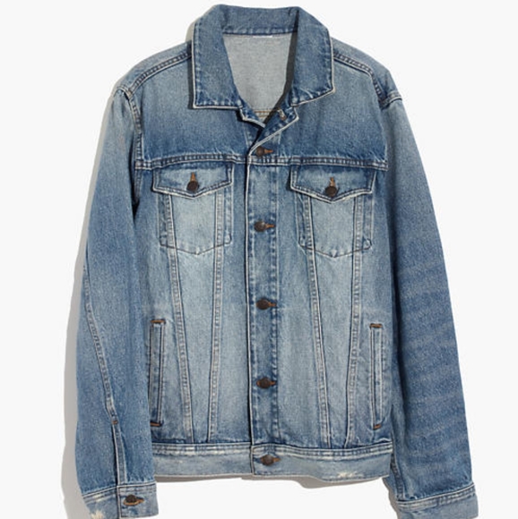 Madewell Other - Madewell Men's Oversized Jean Jacket in Manitoba Wash